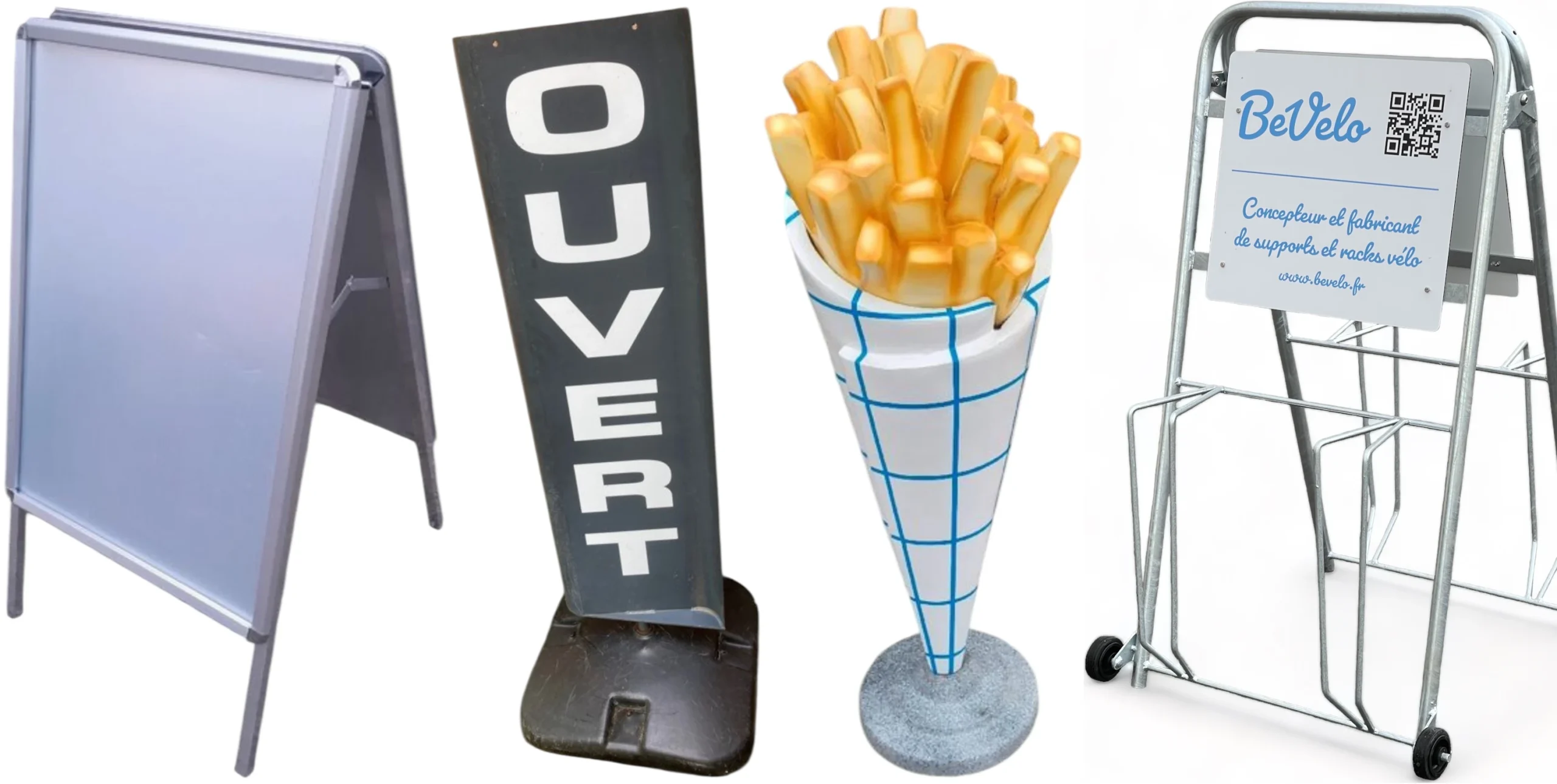 Stop trottoir : Les différents types de chevalets publicitaires classiques et originaux